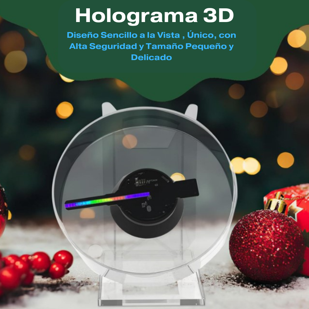 Holograma 3D Portátil
